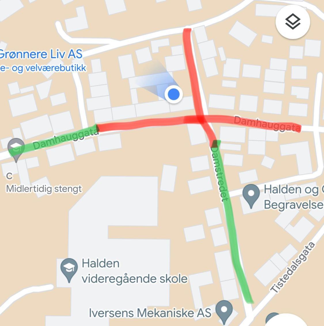Sentral Og Fargerik Bygardsleilighet Halden Exteriör bild